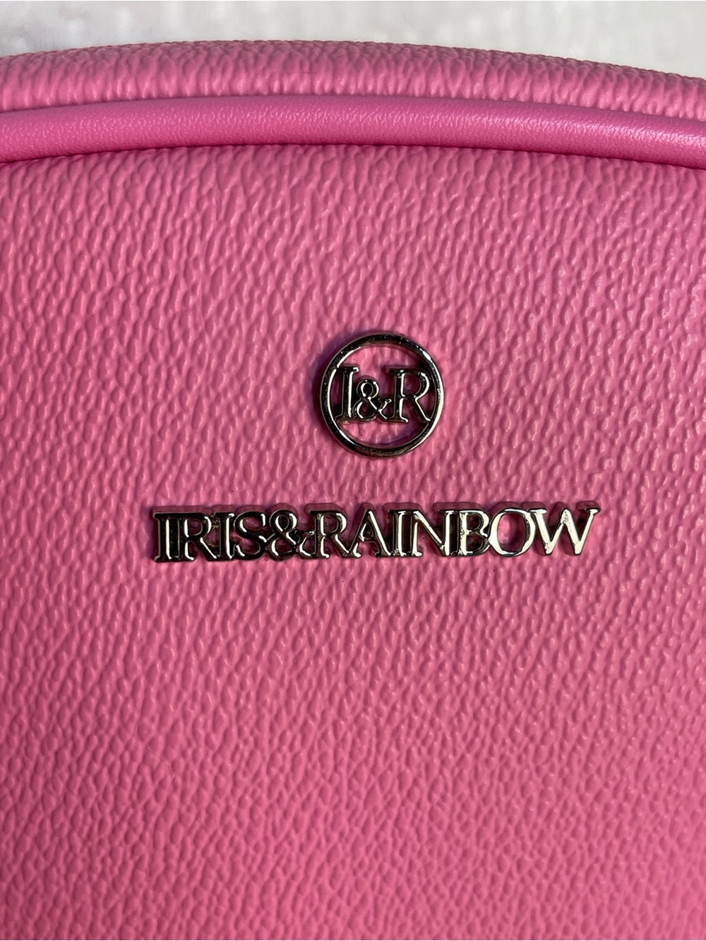 Iris & Rainbow Night Out Crossbody Bag in Bubble Gum Pink with Coin Pouch - Picture 2 of 15